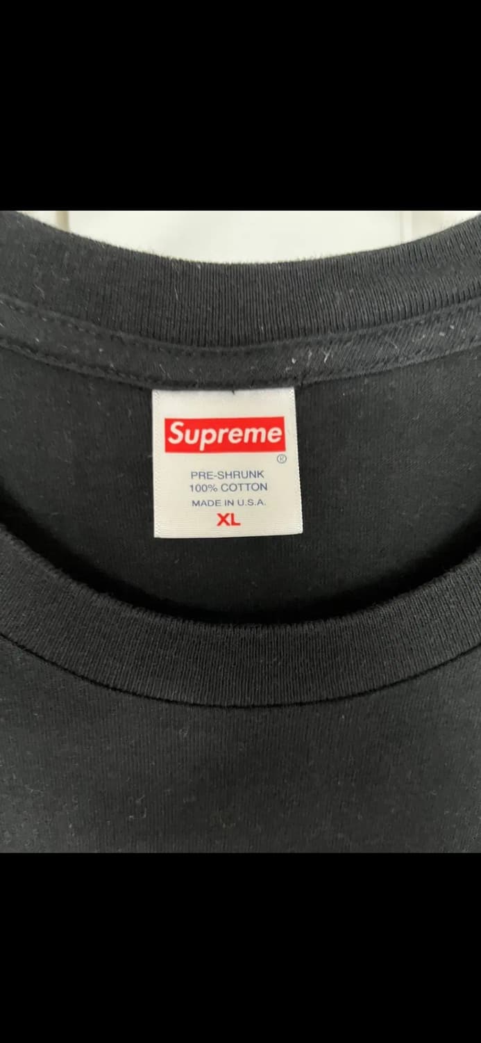 (XL)  슈프림 x 더 크로우 롱슬리브 티셔츠 블랙 - 21FW 상품이미지3