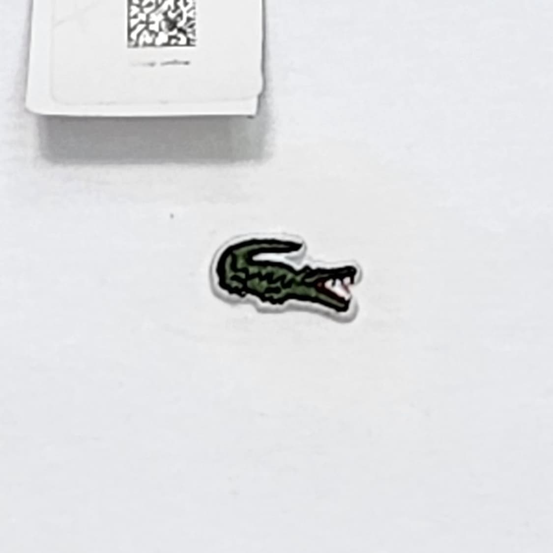 LACOSTE 화이트 반팔 M/L 상품이미지2