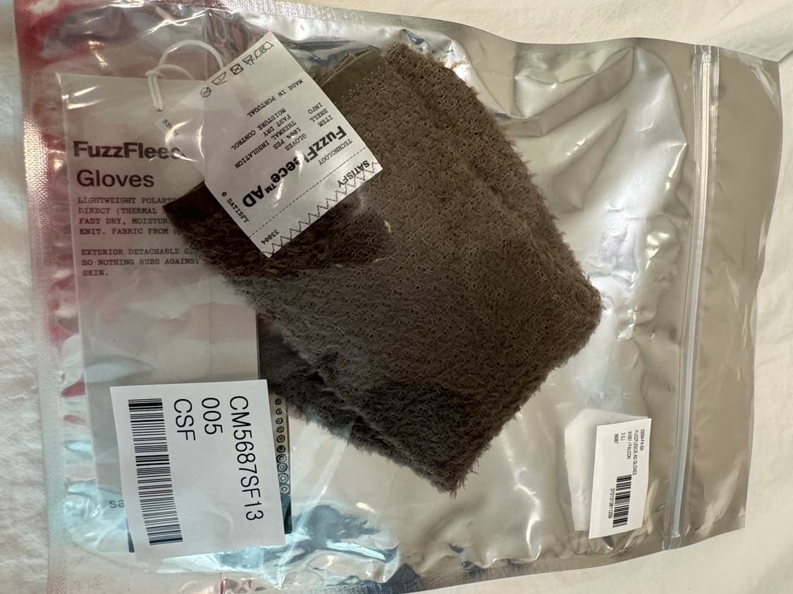 새티스파이 퍼즈 플리스 AD 장갑L (새상품) 상품이미지7