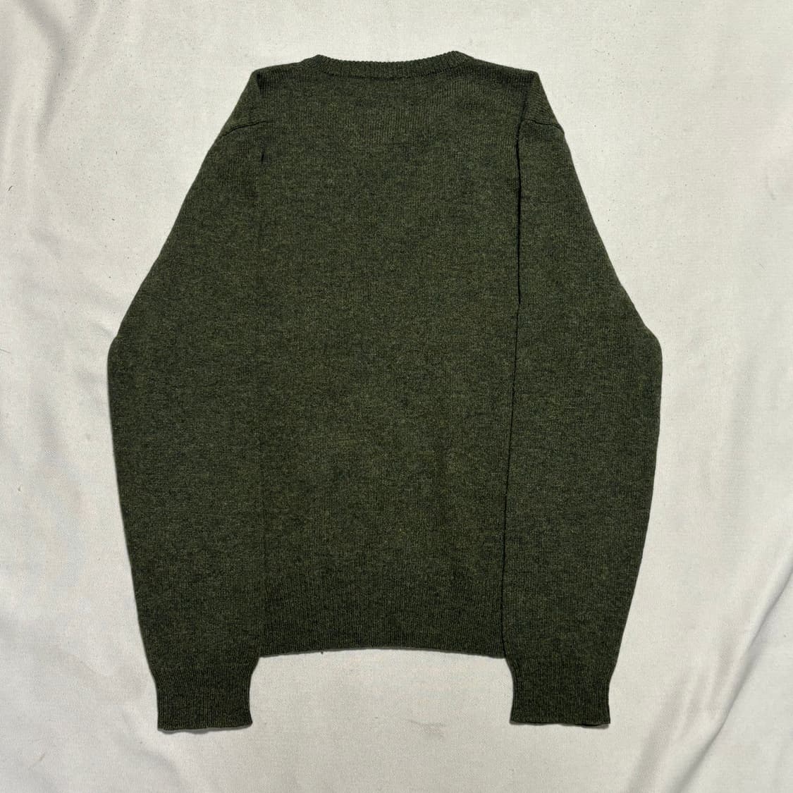 L 폴로랄프로렌 오렌지 포니 다크 그린 울 니트 상품이미지3