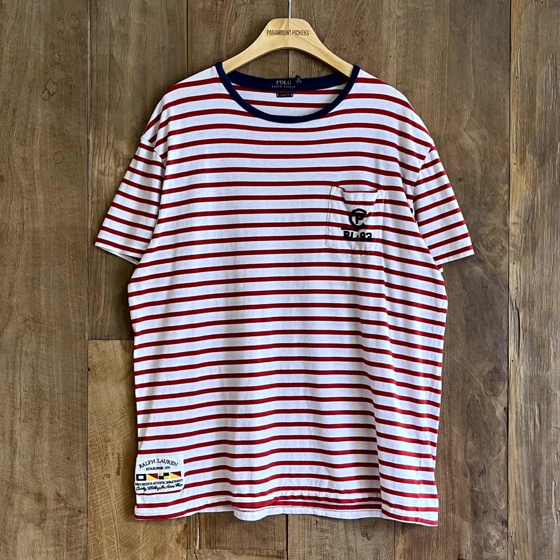 RALPH LAUREN RL-93 STRIPED T SHIRT (100) 상품이미지1