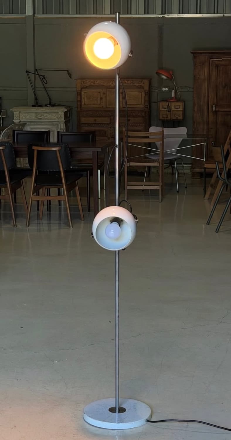 빈티지조명 빈티지 70s 윌코 아이볼 플로어 램프 상품이미지2