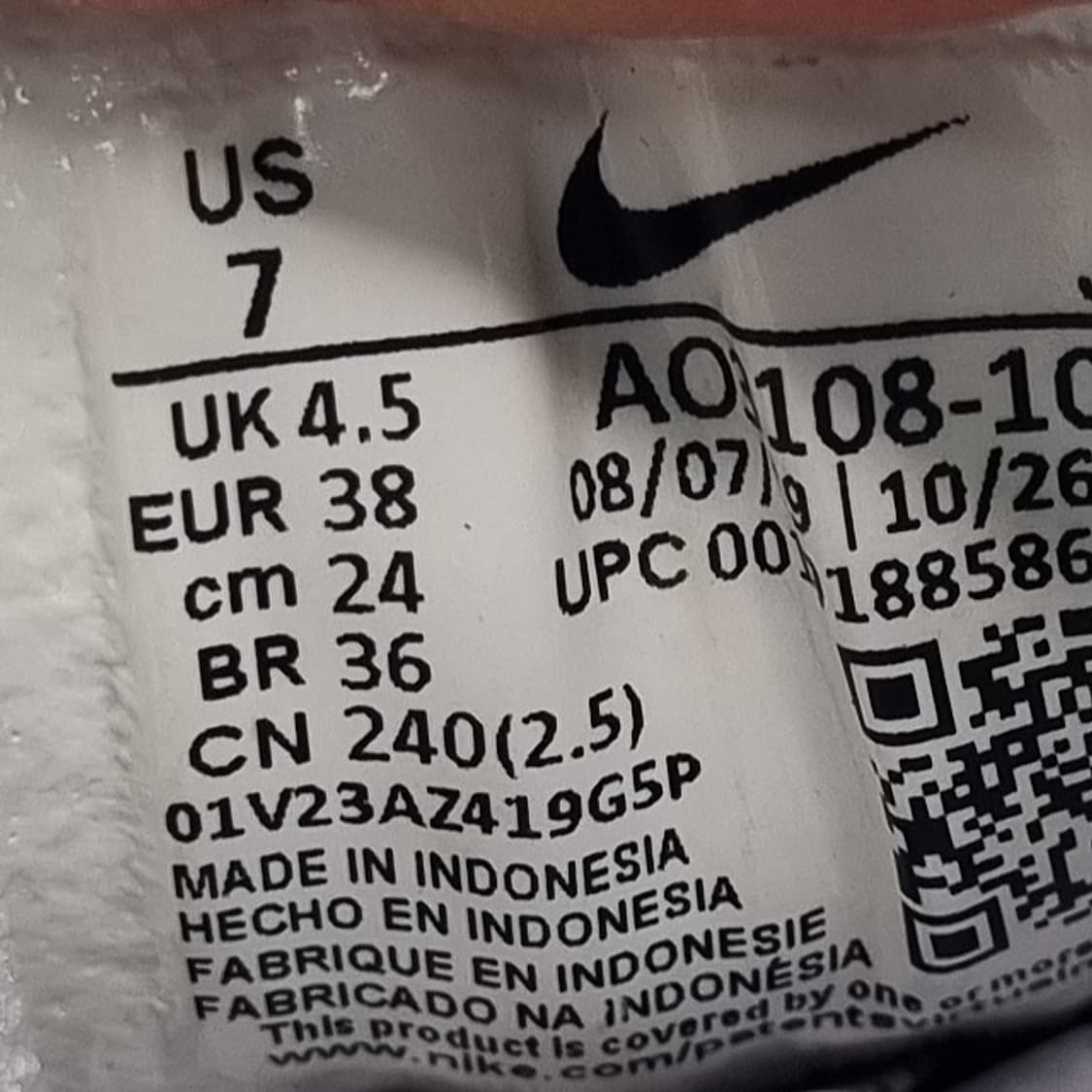 o 나이키 m2k 테크노 여성운동화240  상품이미지6