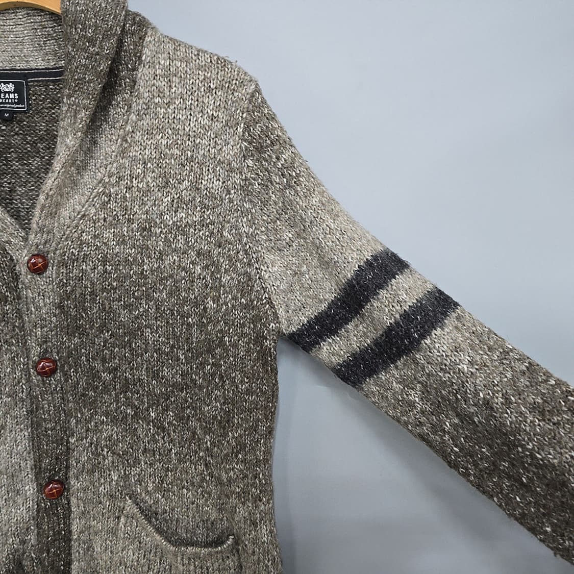 빔즈하트(beams heart) 멜란지 가디건 M 상품이미지2