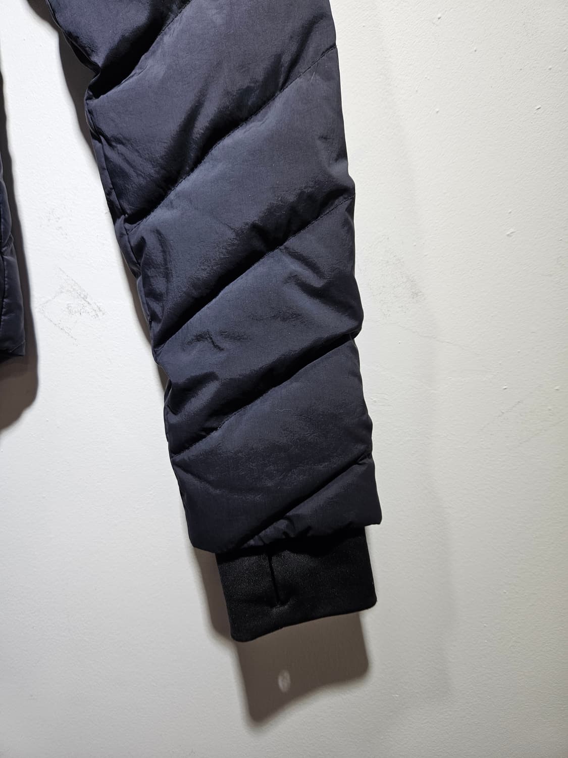 안다르 후드 경량 패딩 블랙 사이즈 0 상품이미지4