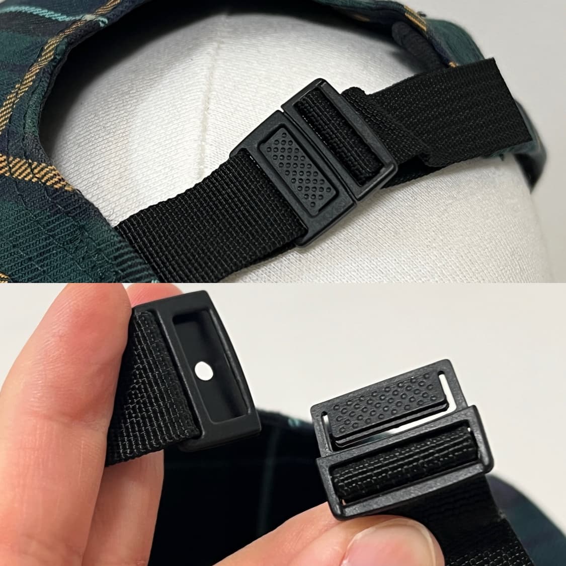 슈프림 2005 타탄 체크 캠프캡 그린 상품이미지8