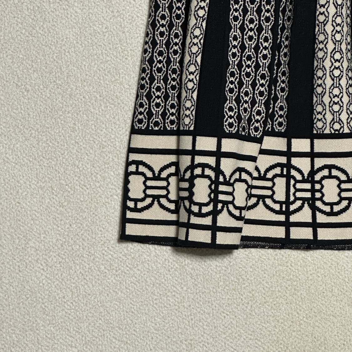 스테파넬 니트 플리트 롱 스커트 상품이미지5