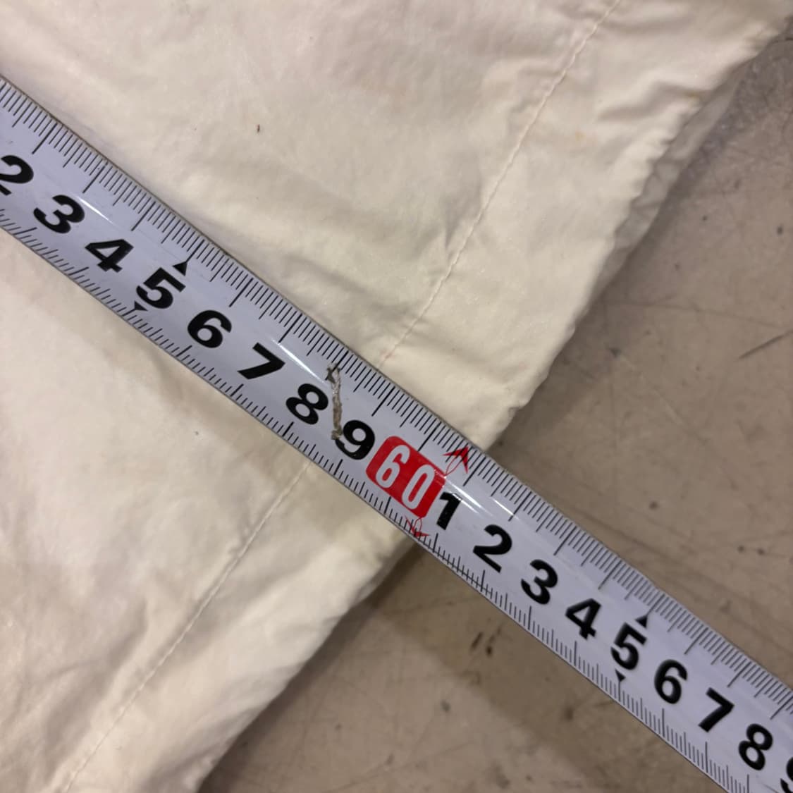 마뗑킴 빅로고 화이트 바람막이 상품이미지5