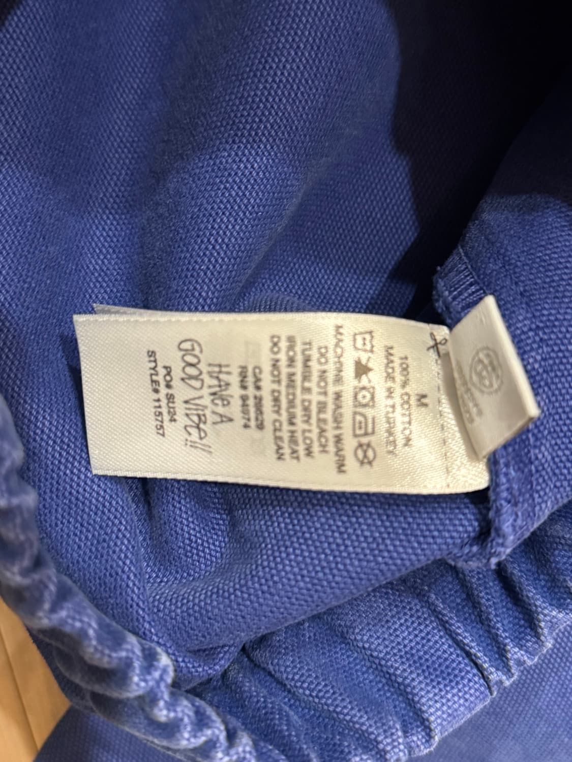 스투시 워크 자켓 언라인 캔버스 바자 블루 재킷 / M 상품이미지2