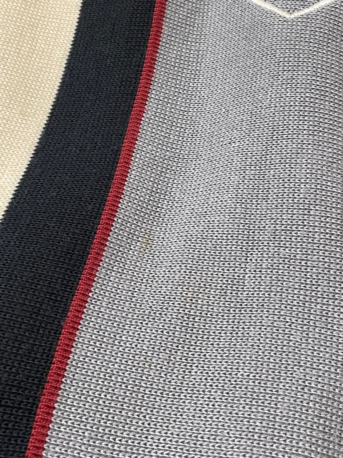 린드버그 스트라이프 기모 오버핏 니트 상품이미지8