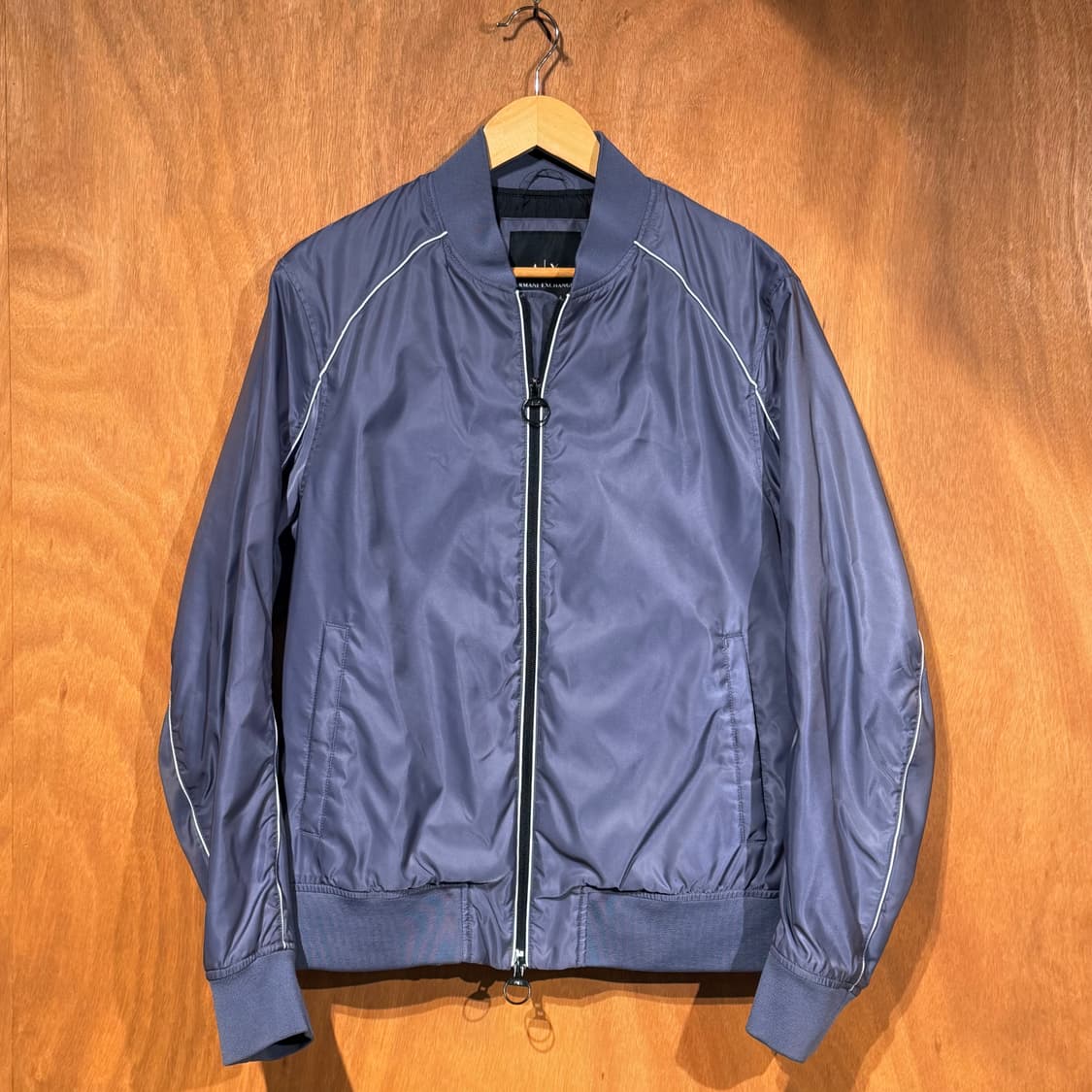 알마니 익스체인지 메탈릭 봄버 자켓 M 100 상품이미지2