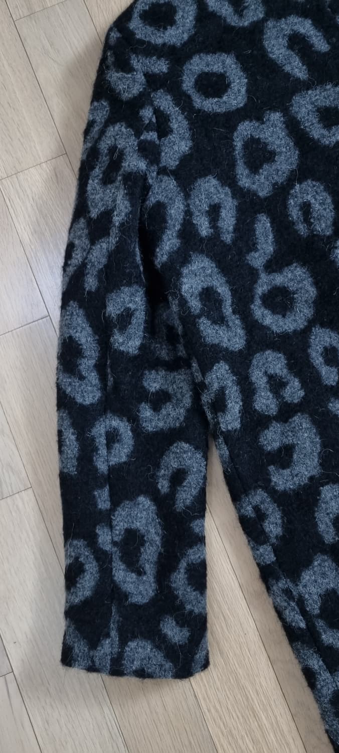 산드로 레오파드 울,모헤어 코트 M _ 여성 상품이미지7