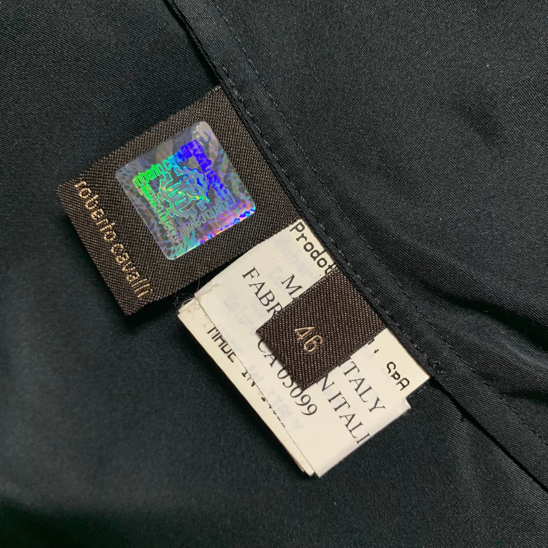 로베르토 카발리 퍼프 소매 반팔 셔츠 상품이미지7