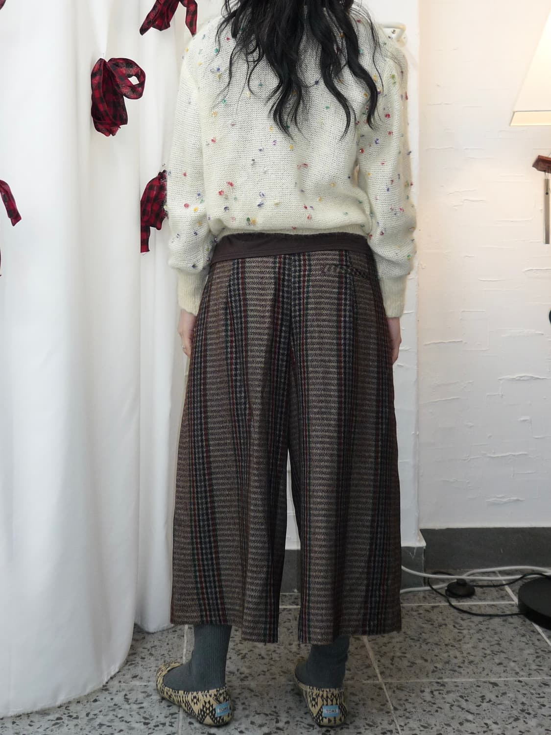 earthtone stripe trousers 상품이미지2