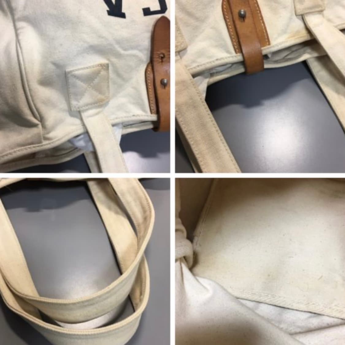 폴로 랄프로렌  성조기 캔버스 토트백 상품이미지6