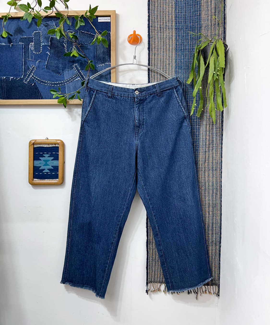 GLOVAL WORK  Cut Off Denim 상품이미지1
