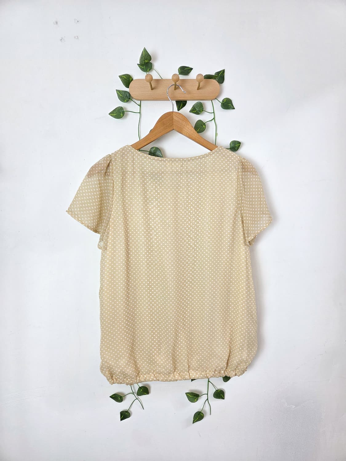 도트 여리 블라우스 상품이미지4