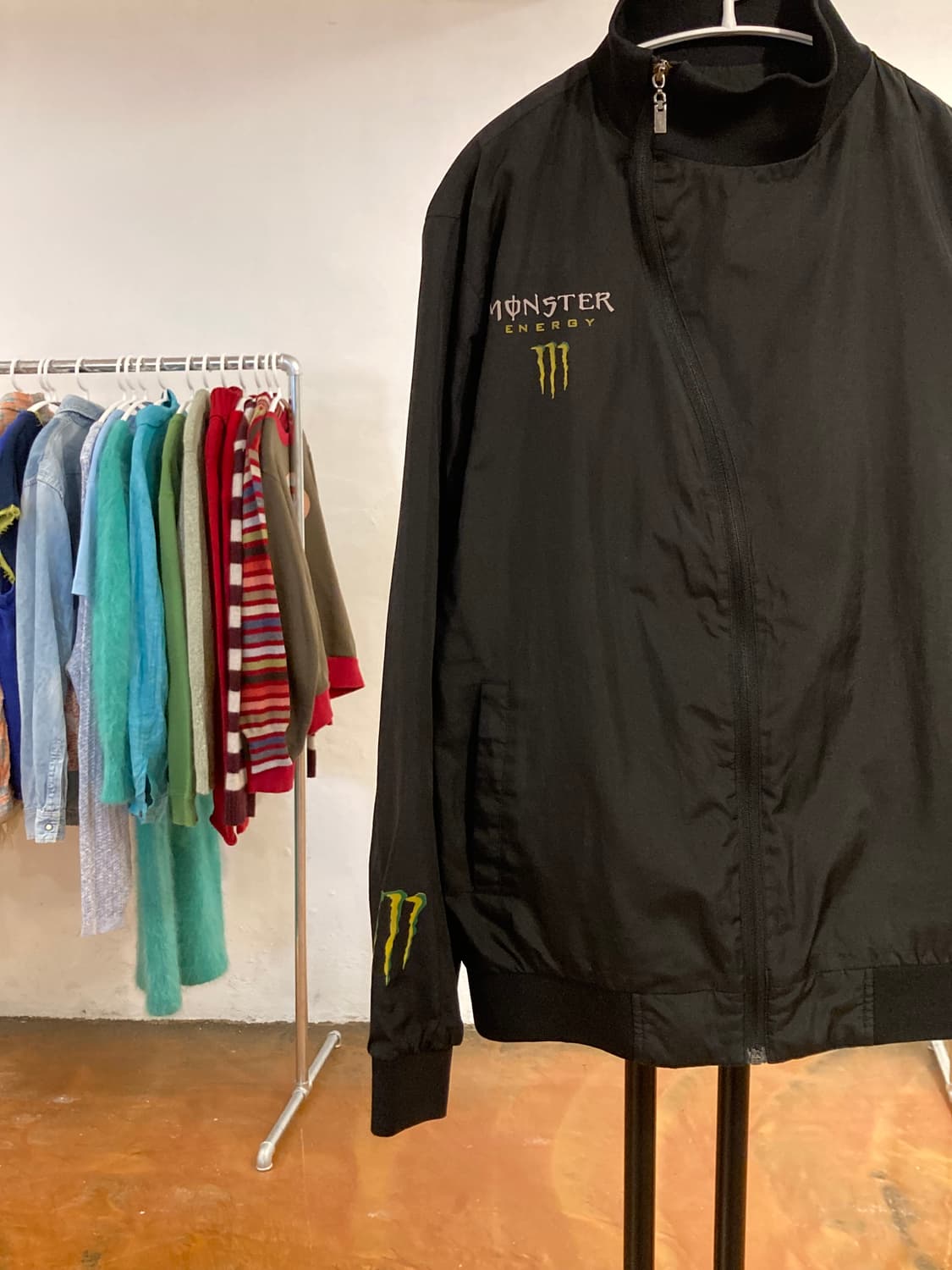 몬스터 에너지 사선 집업 자켓 상품이미지8