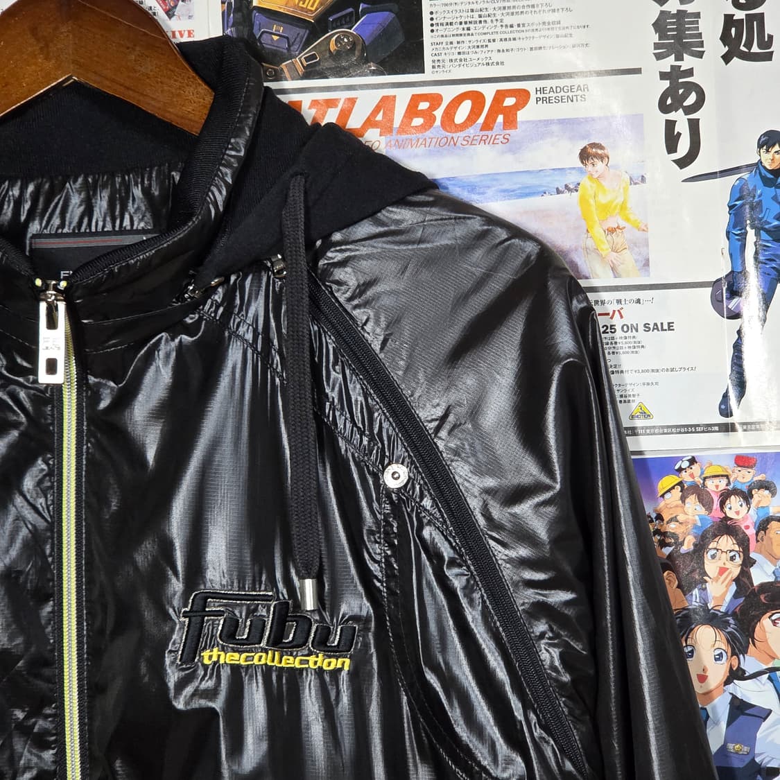 00s 후부 유광 투웨이 바람막이 자켓 상품이미지3