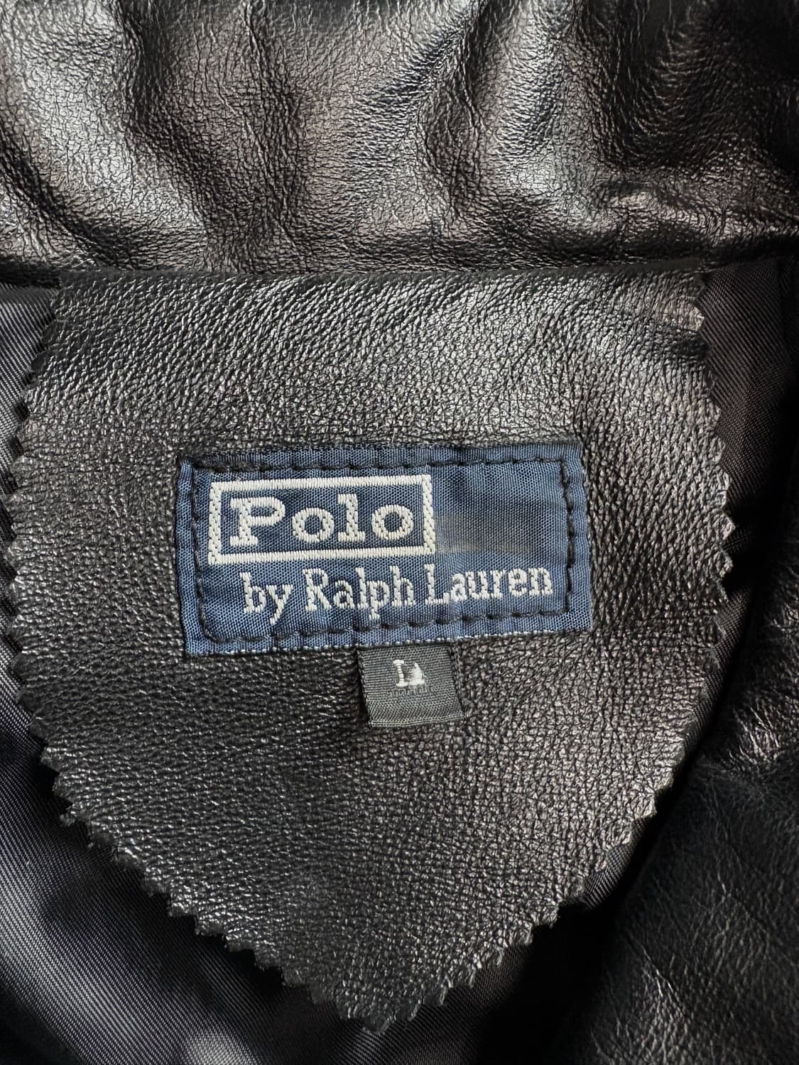 폴로 랄프로렌 아카이브 카우하이드 레더 자켓 (정가품유무x) 3267 상품이미지4