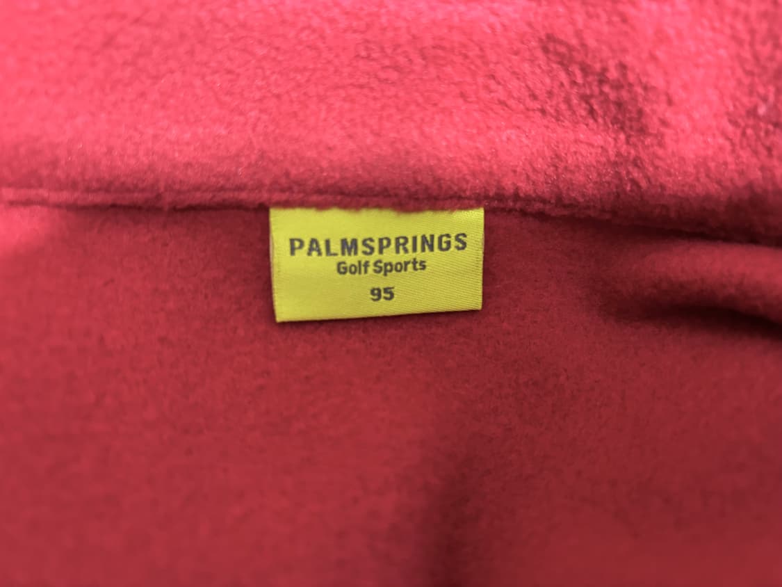 새제품ㅡ 팜스프링스 골프웨어 호칭 95/기모/ 폴라 플리스 집업 상품이미지5