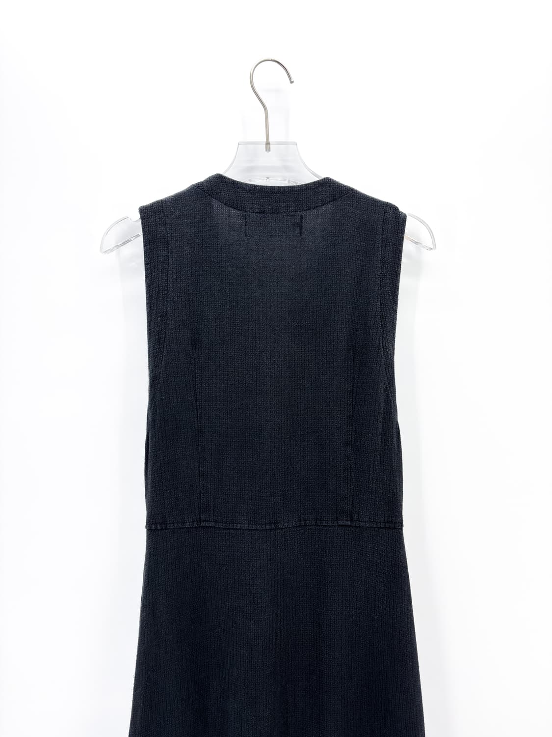 80-90s 트리콧 꼼데가르송 린넨 나시 원피스 상품이미지9