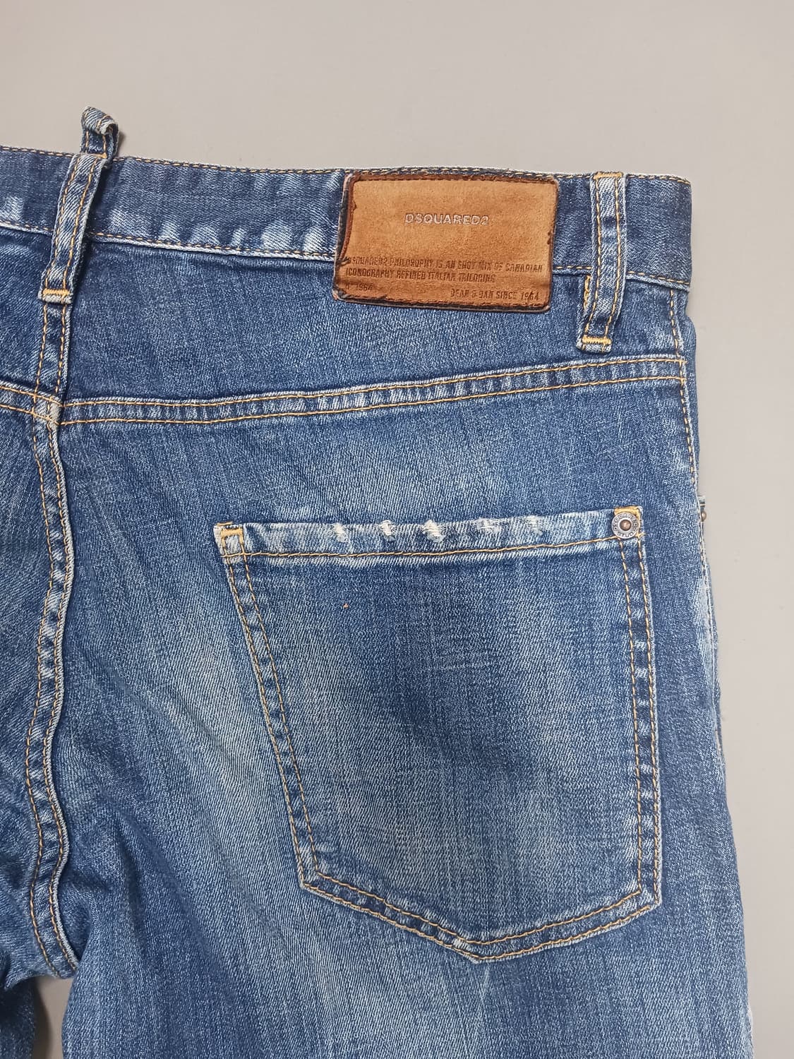 [34] 정품 디스퀘어드2 위스커링 쿨가이진 청바지 상품이미지9