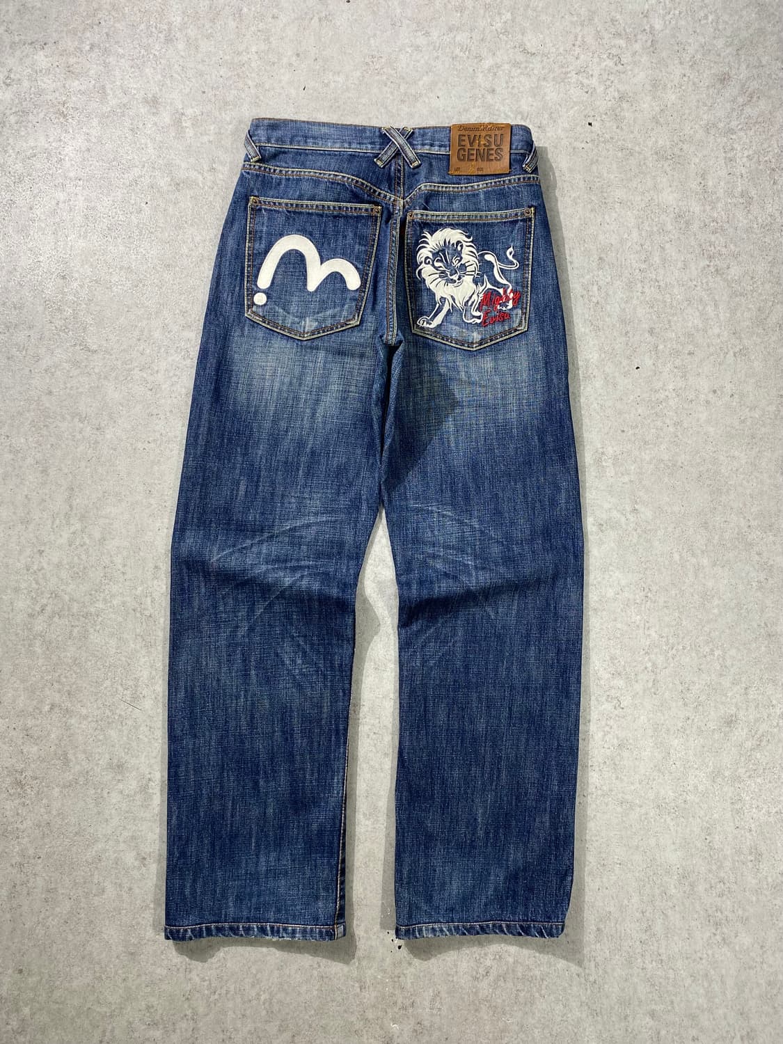 [29] Evisu 에비수 자수 디테일 레귤러핏 데님팬츠 상품이미지1