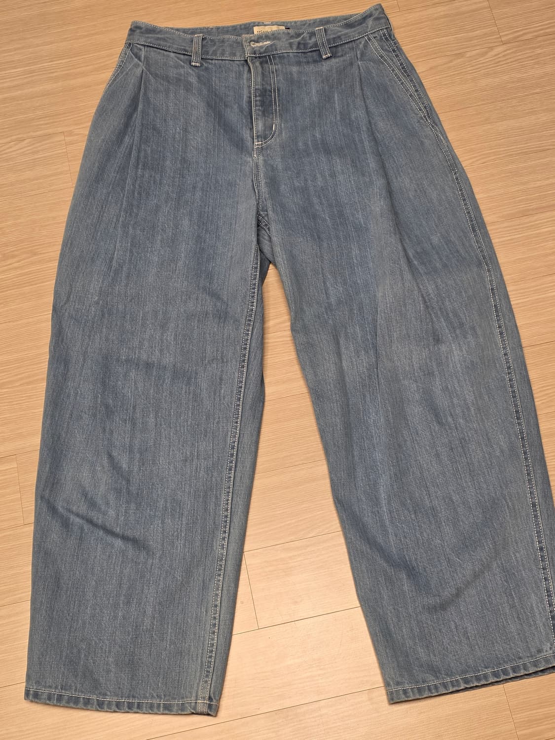 [새상품] 파사드패턴 빈티지 인디고 데님 상품이미지2