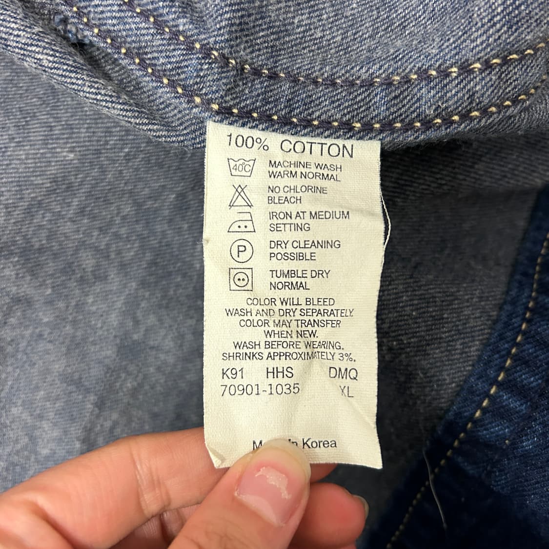 [95-100] 리바이스 타입원 데님자켓 상품이미지4