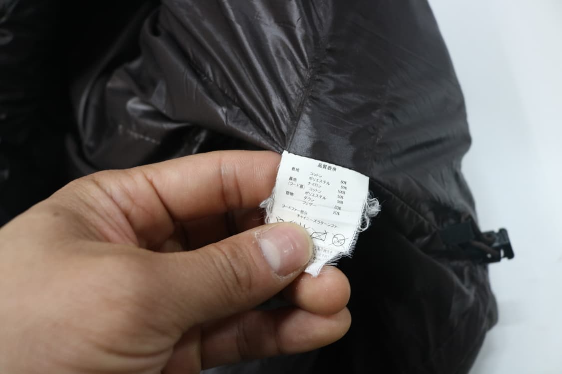 Johnbull 존불 빈티지 헤링본 패턴 덕다운 푸퍼 패딩 (M) 상품이미지10