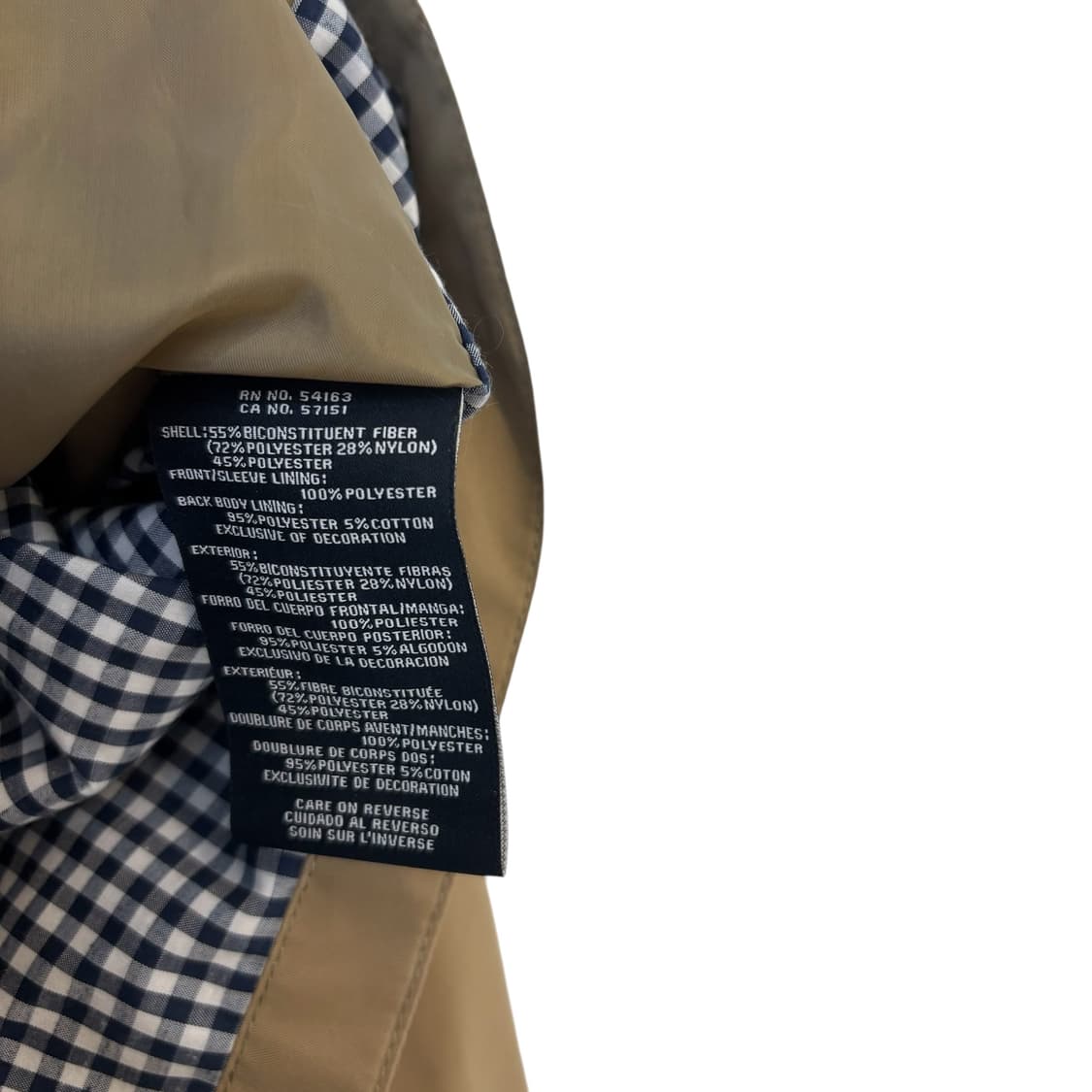 타미힐피거 폴리쉘 자켓 베이지 상품이미지5