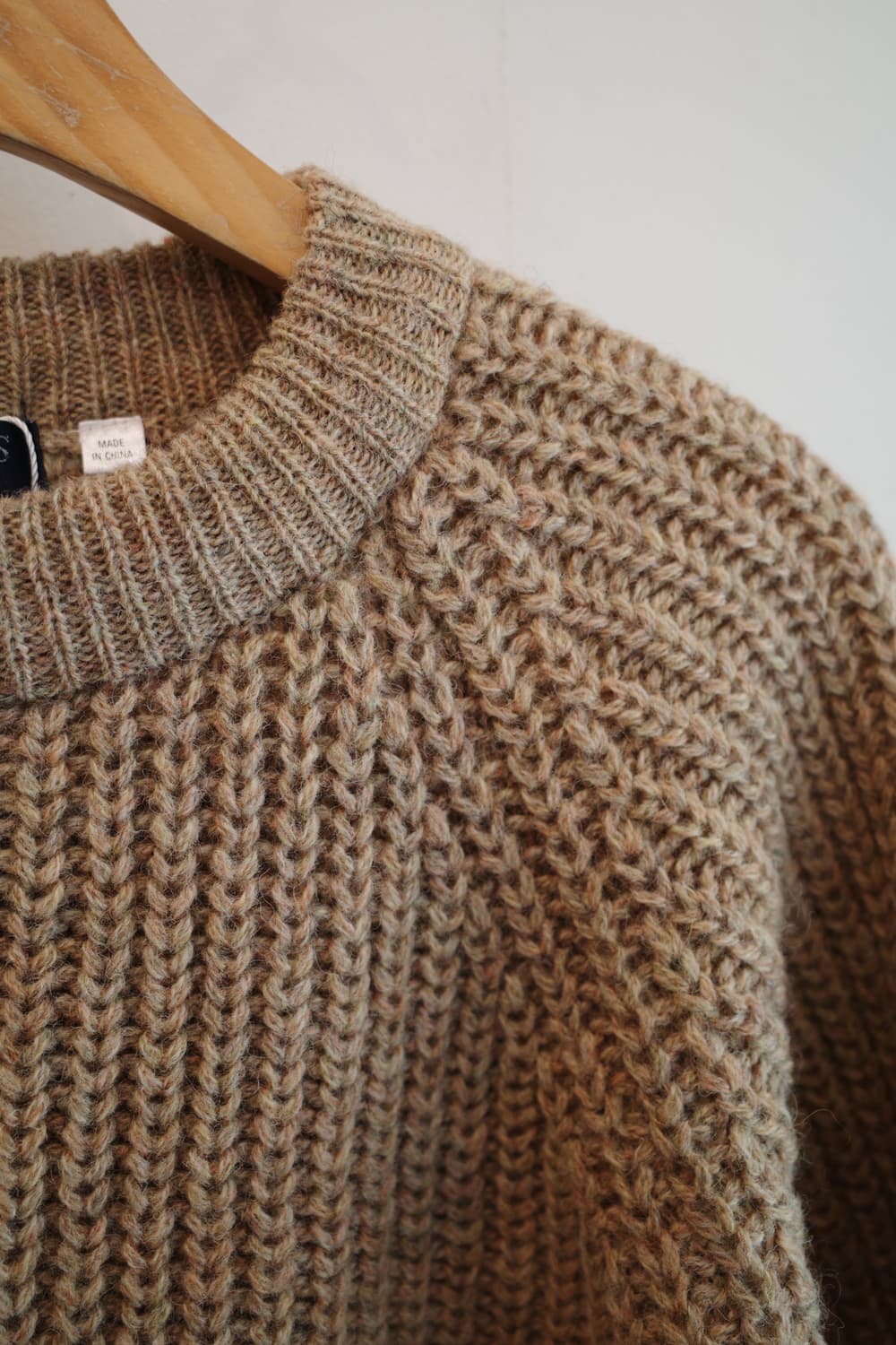 Japan brand 멜란지 울 니트 상품이미지4