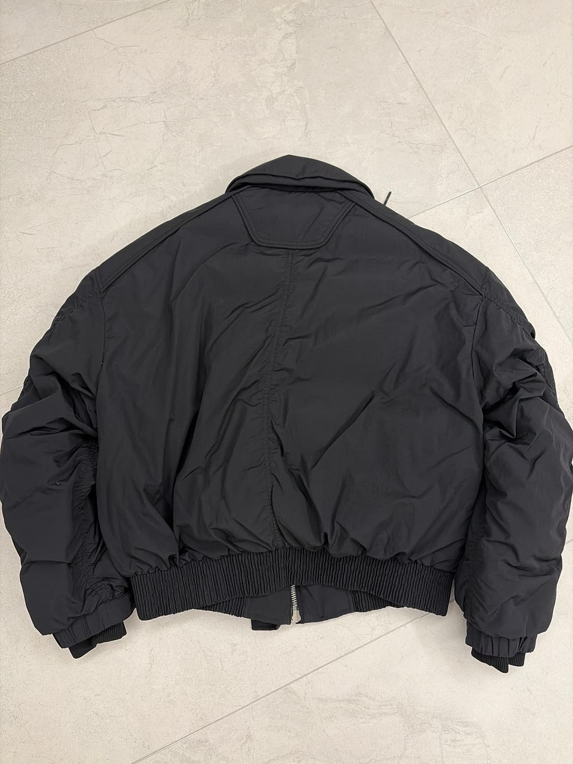 준지 23FW 코튼 나일론 스탠 칼라 블루종 48사이즈 상품이미지2