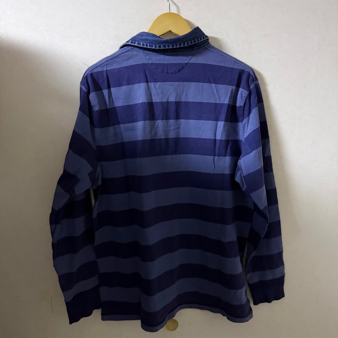 폴로 랄프로렌 데님배색 럭비 긴팔카라 티셔츠 커스텀XL (105) 상품이미지8