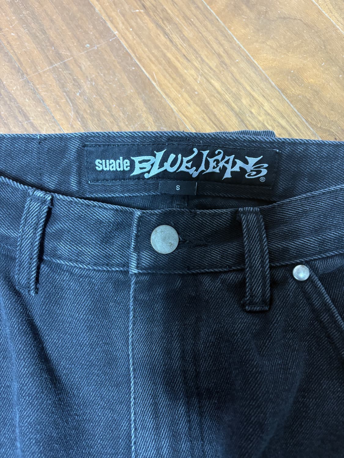 [SUADE] suade damaged double knee pants  상품이미지4