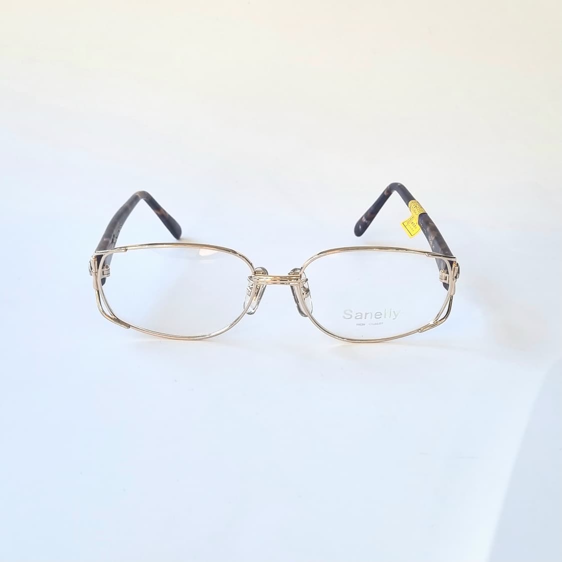 데드스탁 고급스러운 골드 금테 & 호피 다리 안경테  165 상품이미지4