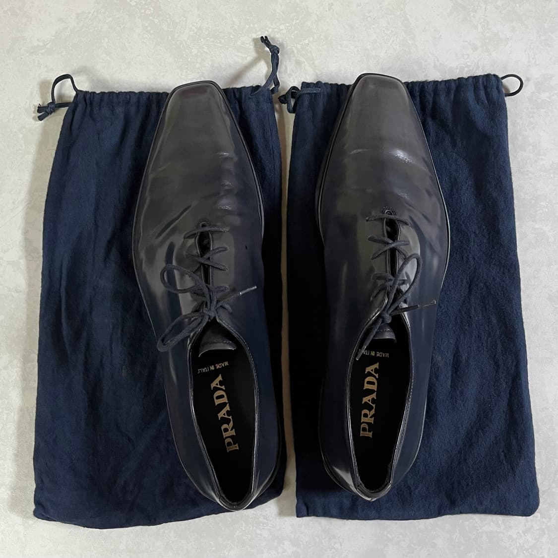Prada Whole Cut Derby Shoes 상품이미지7