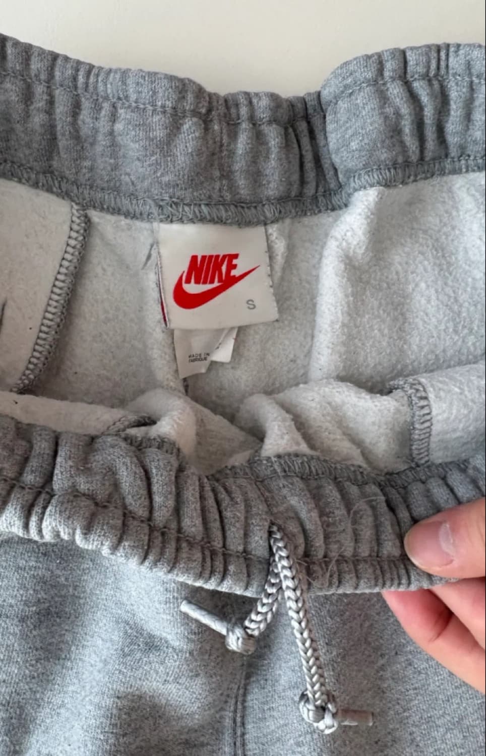 나이키 스투시 콜라보 바지 회색 S 상품이미지3