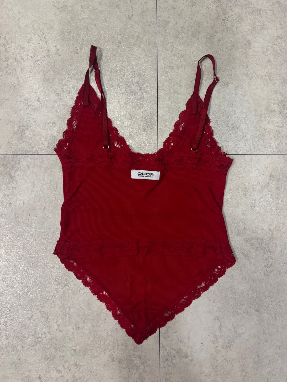오도어) Romance Sleeveless Red F 상품이미지3