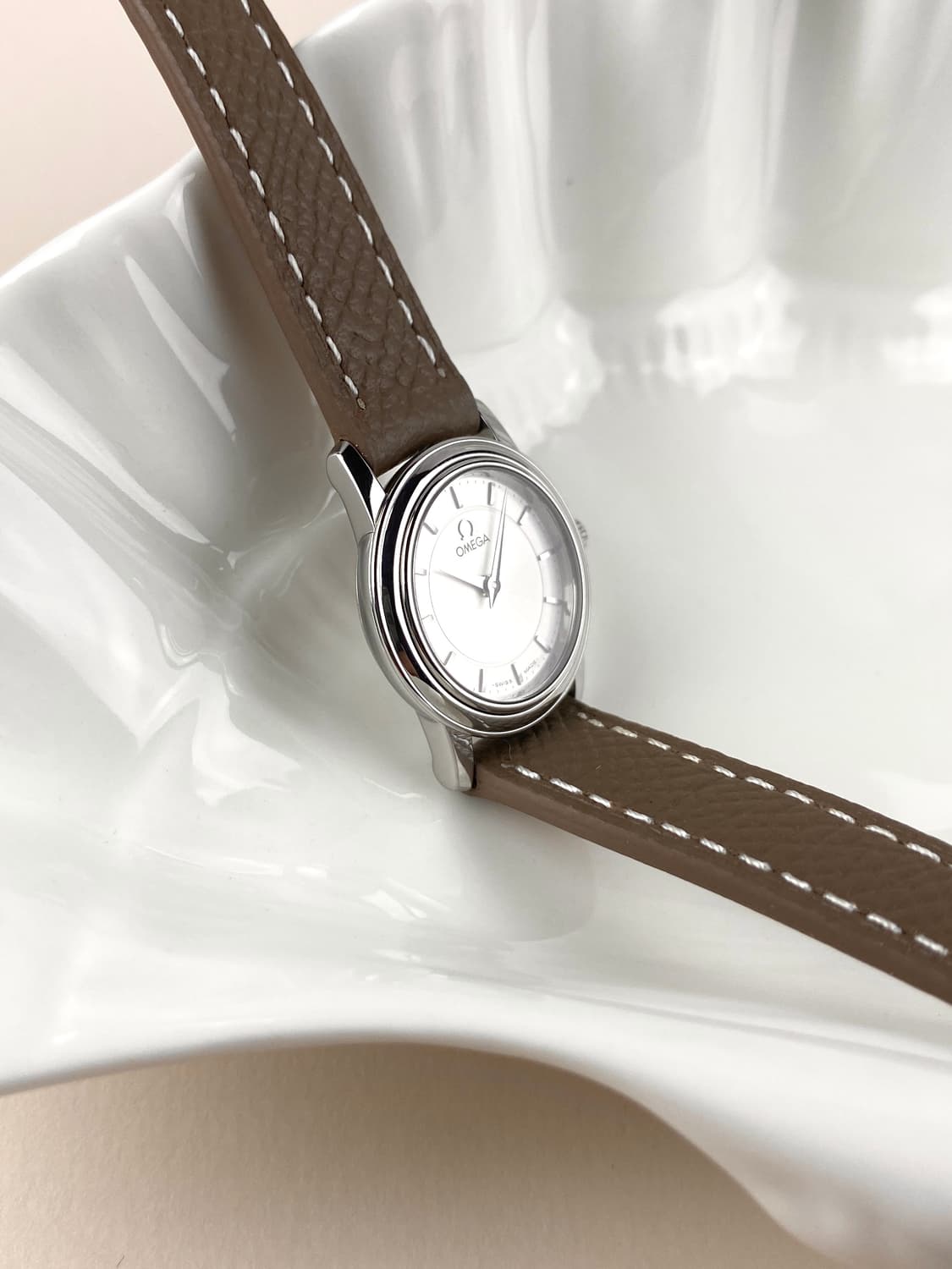 OMEGA Lady Prestige silver watch 상품이미지4