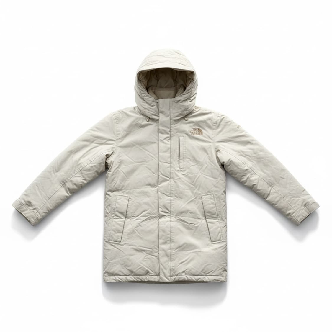 노스페이스 베이지 구스 패딩 90 상품이미지1
