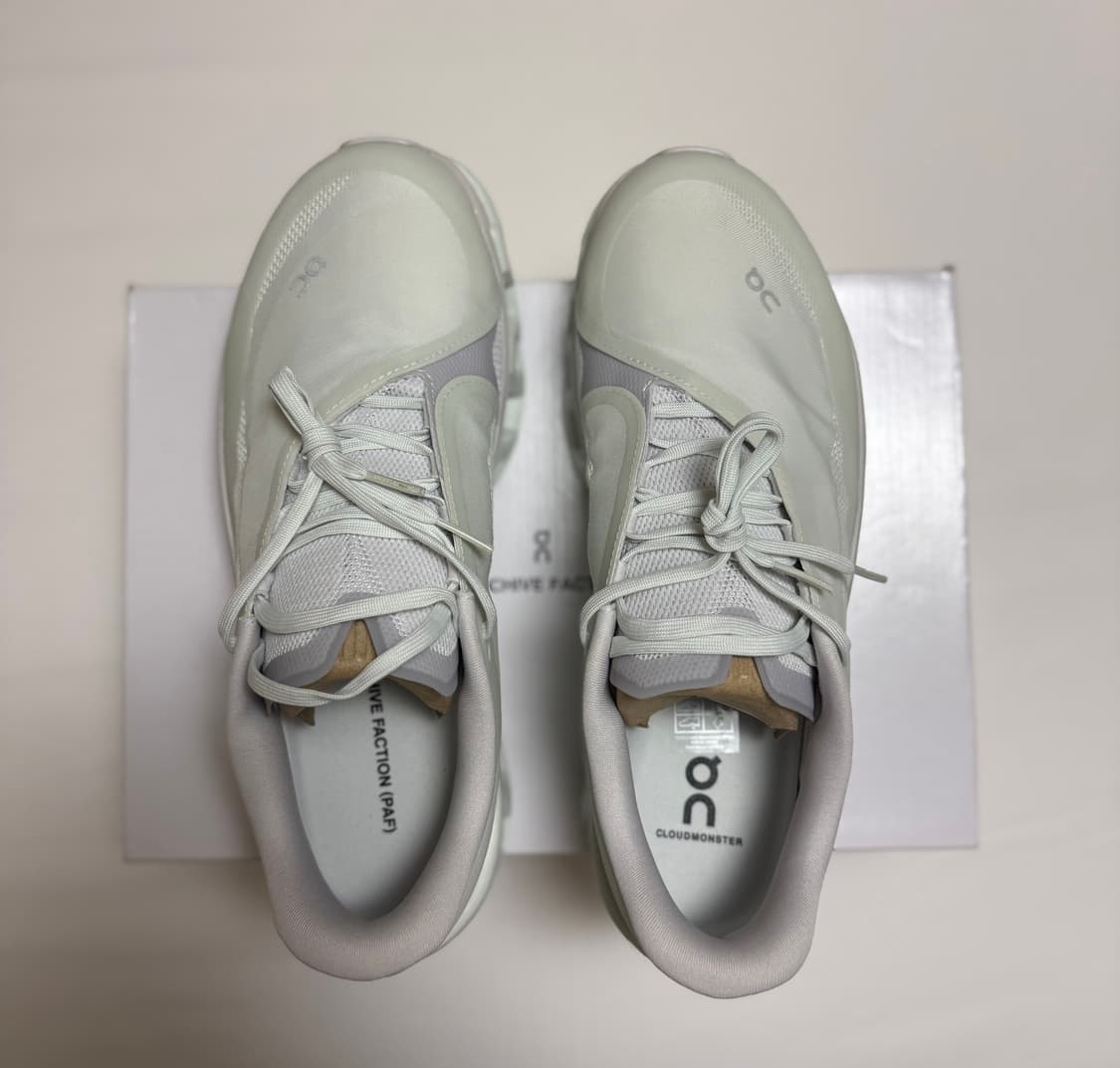 새상품)280 온 파프paf 클라우드 몬스터 2 베이퍼 프로스트 상품이미지3