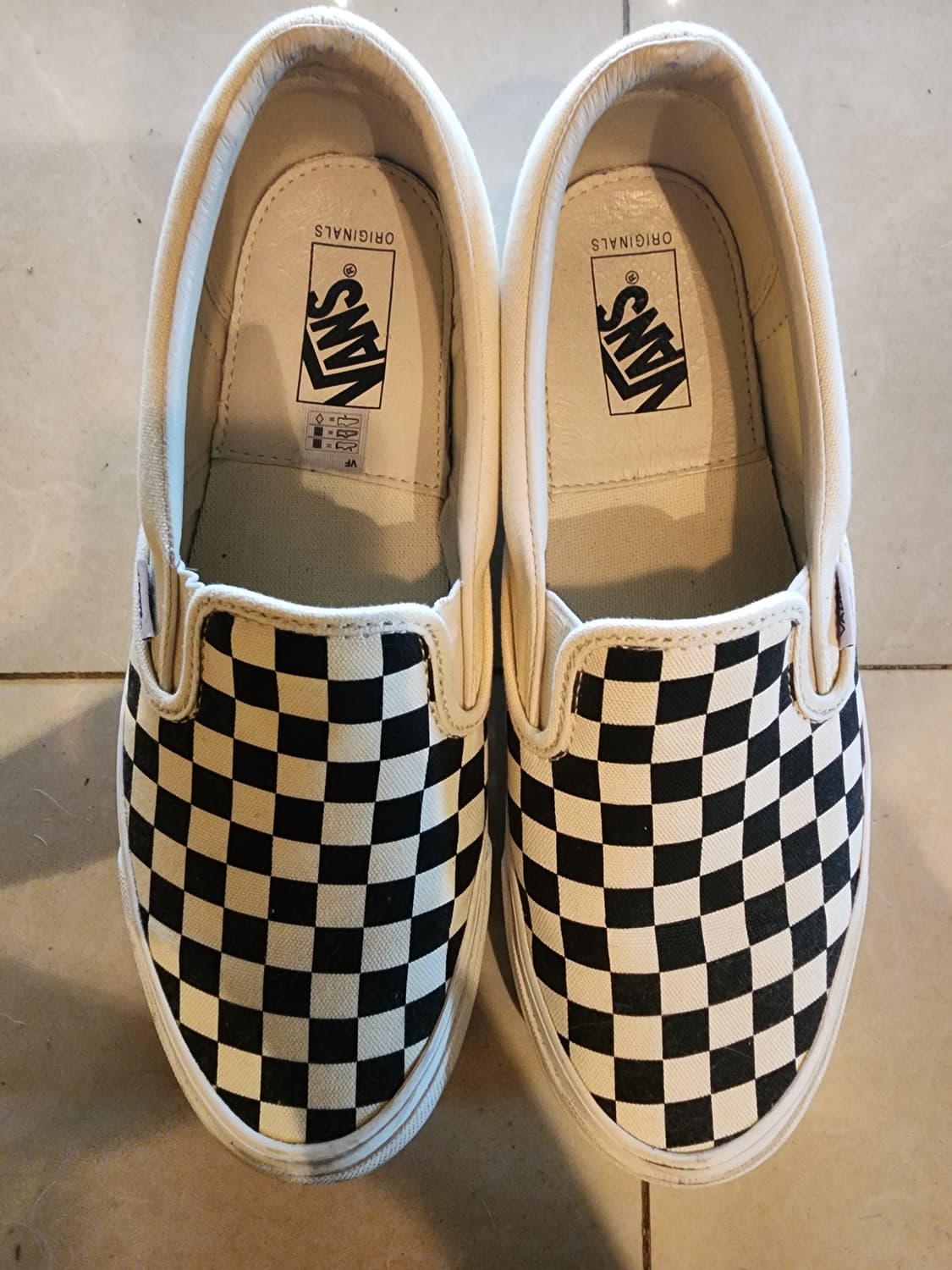 Vans 반스 체커보드 275mm 팝니다. 스니커즈 상품이미지3