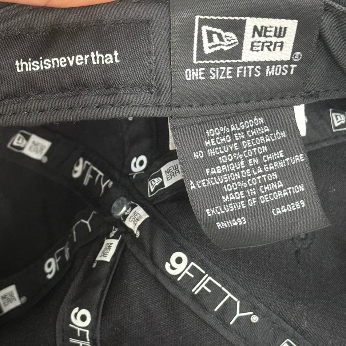 뉴에라 디네뎃 콜라보 다저스 스트랩백 블랙 (OS) 상품이미지6