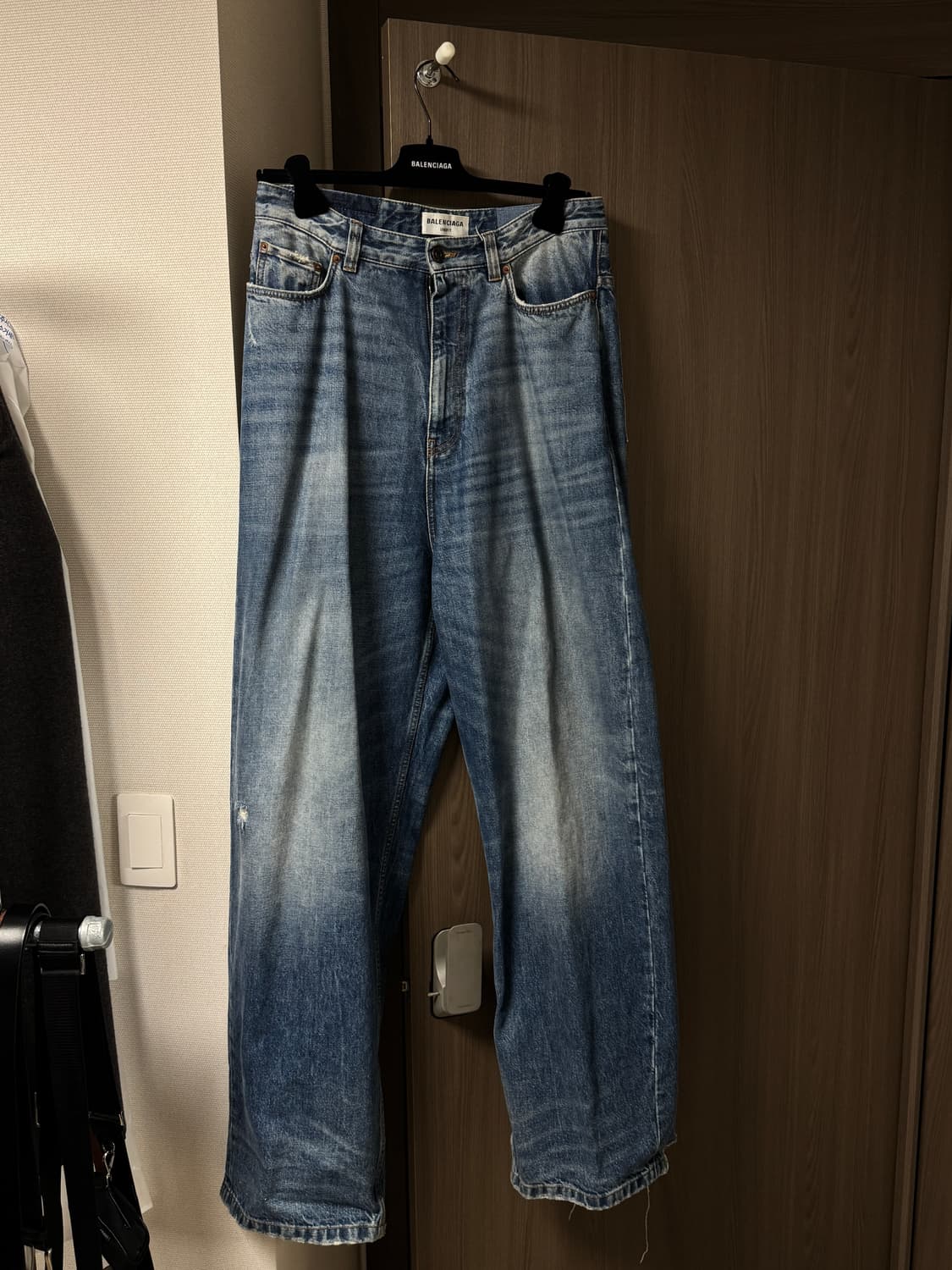 (S) 발렌시아가 풀업 팬츠 한소희 바지 상품이미지2