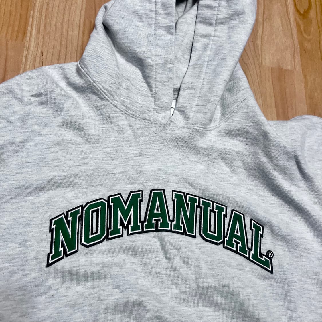 (S) 노메뉴얼 후드 그레이 오버사이즈 상품이미지4