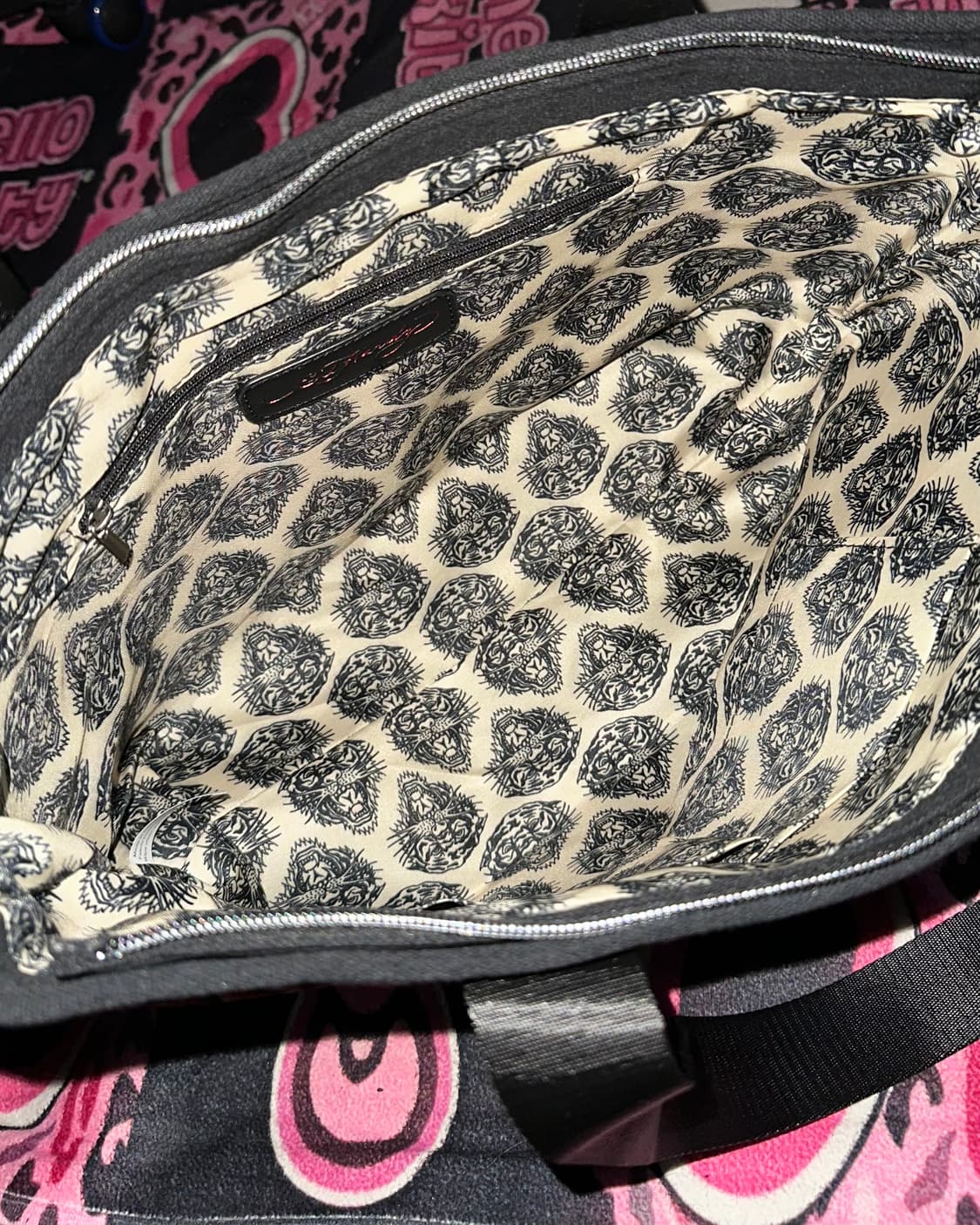 Black Canvas Bag (New with Tags) 상품이미지6