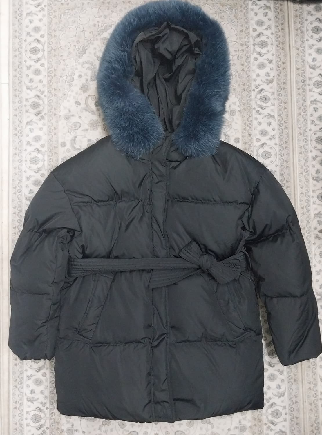 DECO 폭스 퍼 후드 패딩 S ( 66반까지) (털만탈부착가능) 상품이미지1