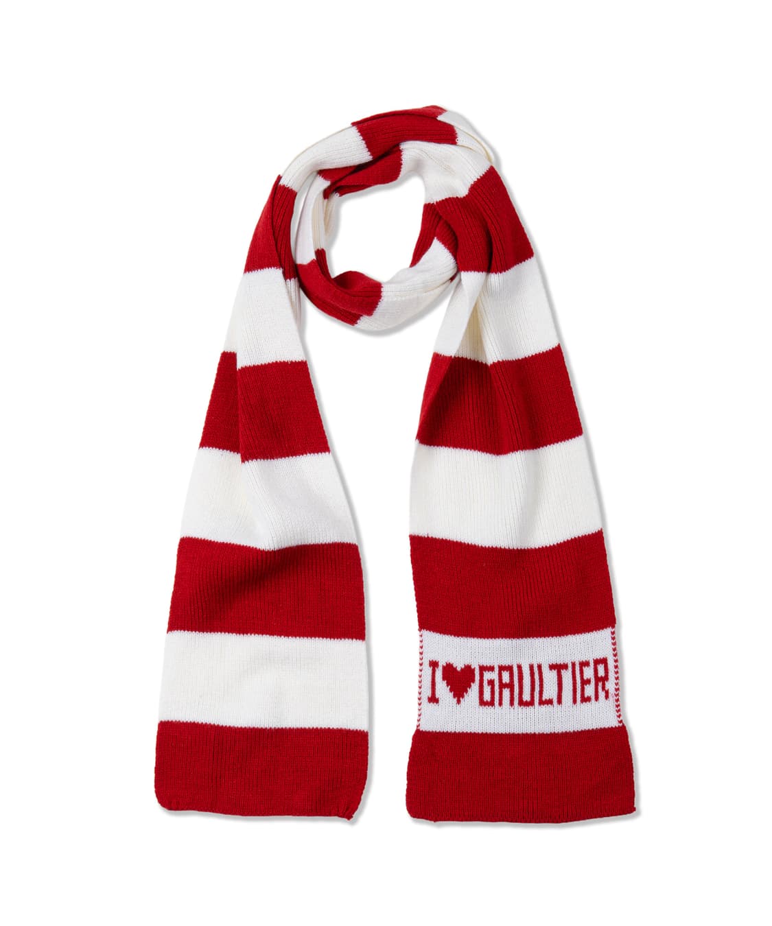 장폴고티에 스트라이프 니트 스카프 상품이미지1